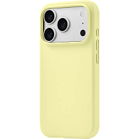 Чехол uBear Touch Mag case для IPhone 18 Pro Max (Vanilla Yellow)